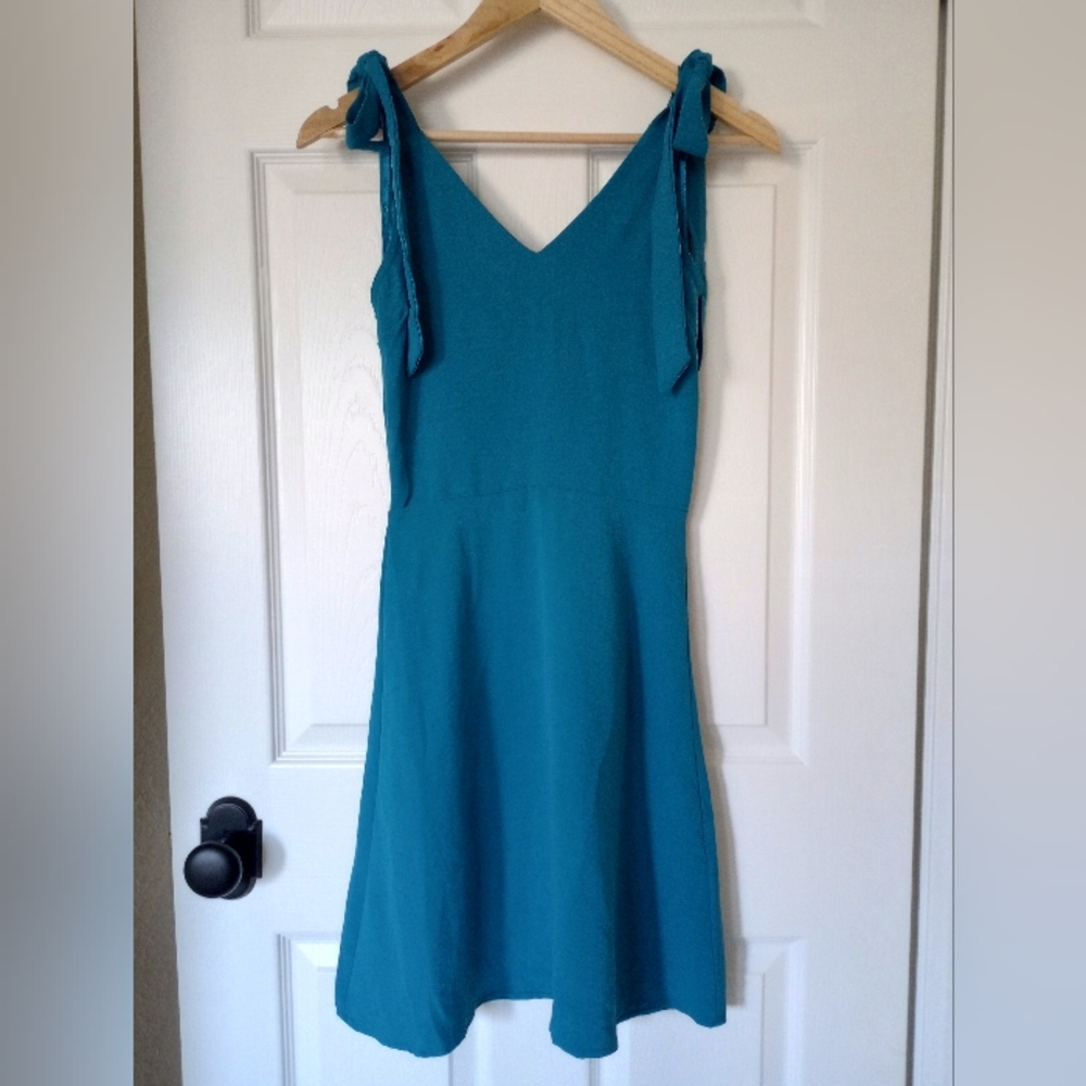 Monteau Los Angeles dress | Size M | Dark turquoise